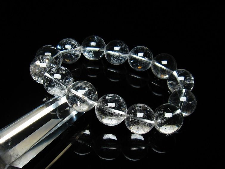 アイリスクォーツ 水晶 ブレスレット 虹入り 16mm 111-3661