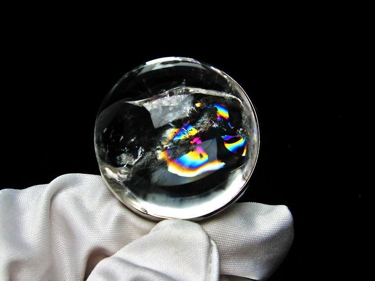 アイリスクォーツ ペンダント 虹入り 水晶 ペンダント 112-6094