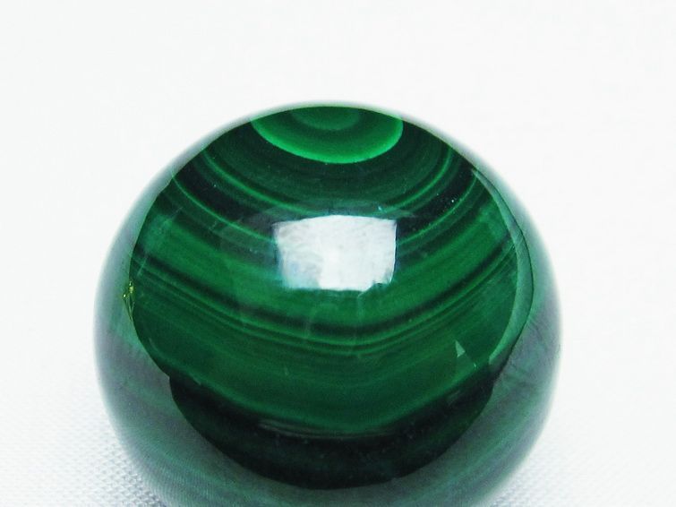 マラカイト 丸玉 スフィア 30mm 一点物 141-3537