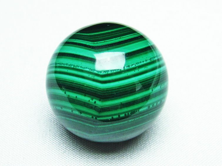 マラカイト 丸玉 スフィア 30mm 一点物 141-3541