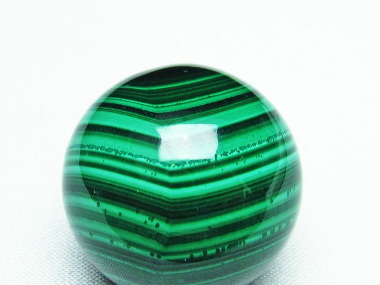 マラカイト 丸玉 スフィア 30mm 一点物 141-3541
