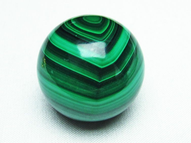 マラカイト 丸玉 スフィア 33mm 一点物 141-3544