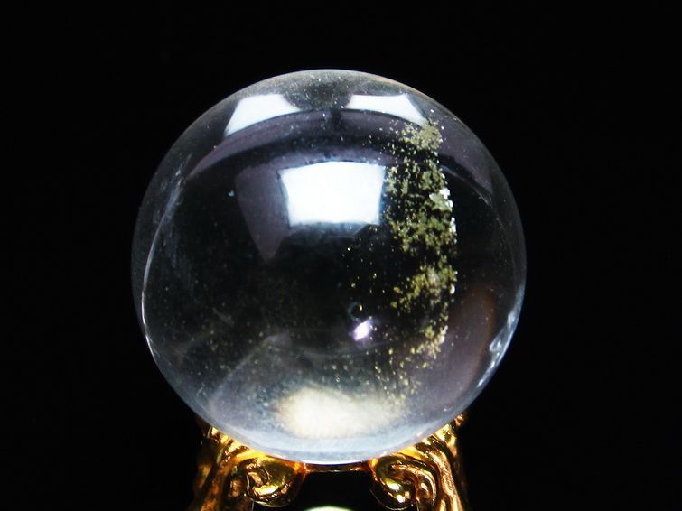 水晶 丸玉 スフィア 26mm 一点物 141-4064