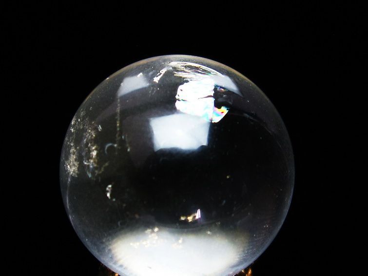 水晶 丸玉 スフィア 25mm 一点物 141-4071