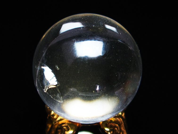 水晶 丸玉 スフィア 23mm 一点物 141-4075