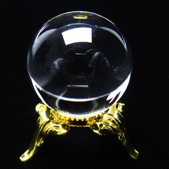 水晶 丸玉 ブラジル産 20mm 一点物 141-6361 – 天然石・パワーストーン