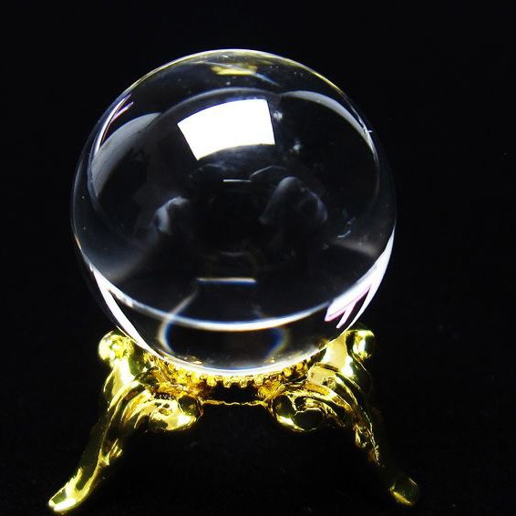 水晶 丸玉 ブラジル産 20mm 一点物 141-6370 [sold out] – 天然石