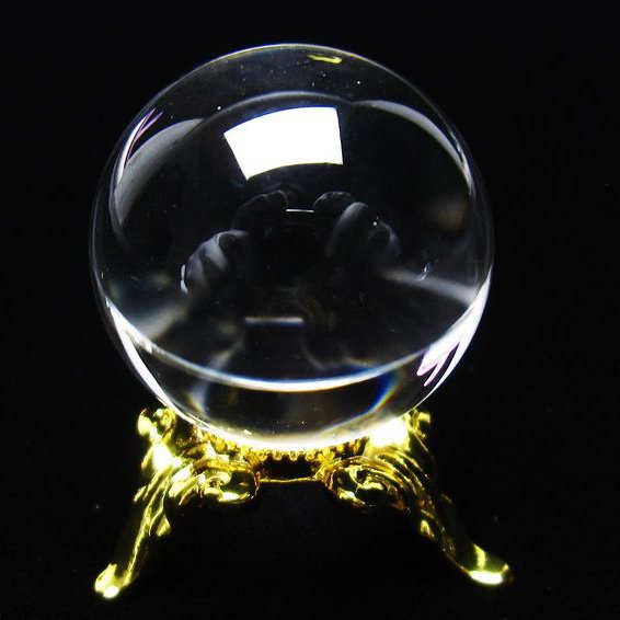 水晶 丸玉 ブラジル産 24mm 一点物 141-6457 – 天然石・パワーストーン