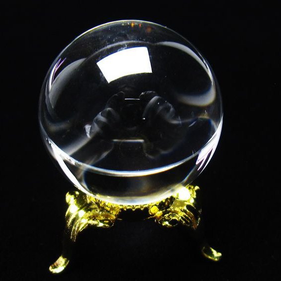 水晶 丸玉 ブラジル産 30mm 一点物 141-6465 – 天然石・パワーストーン
