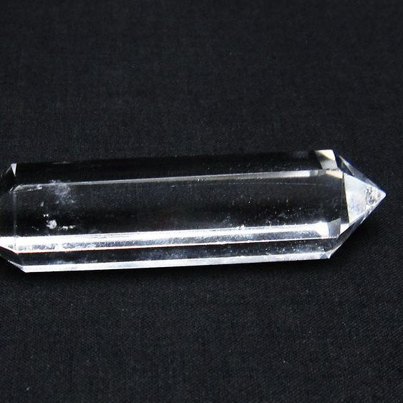 水晶 六角柱 ダブルポイント 原石 ポイント 一点物 142-7827 – 天然石