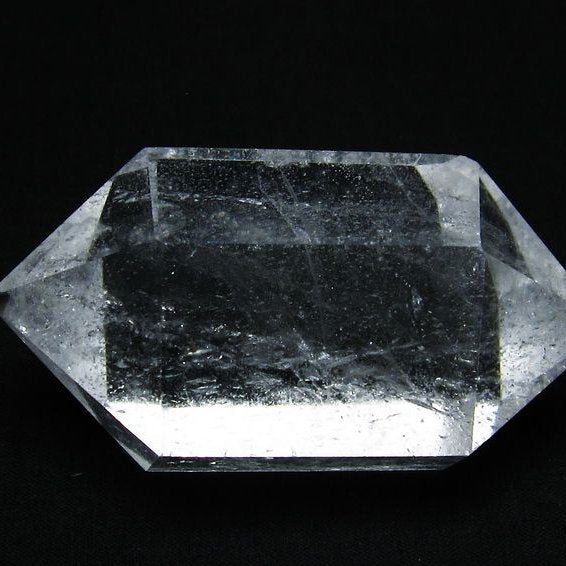 水晶 六角柱 ダブルポイント 原石 ポイント 一点物 142-7888 – 天然石