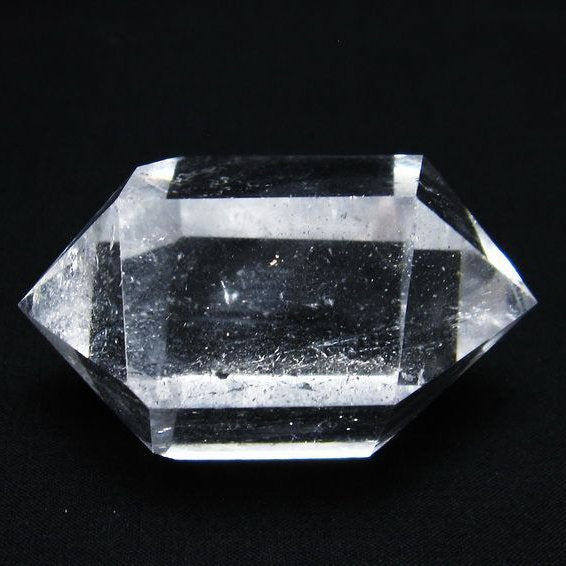 水晶 六角柱 ダブルポイント 原石 ポイント 一点物 142-7937 – 天然石