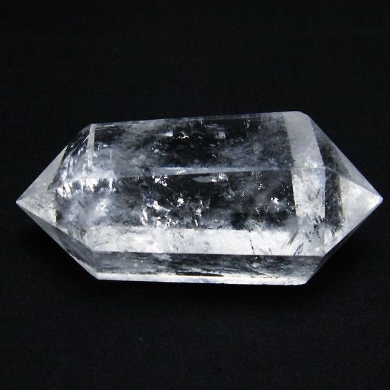 水晶 六角柱 ダブルポイント 原石 ポイント 一点物 142-7959 – 天然石