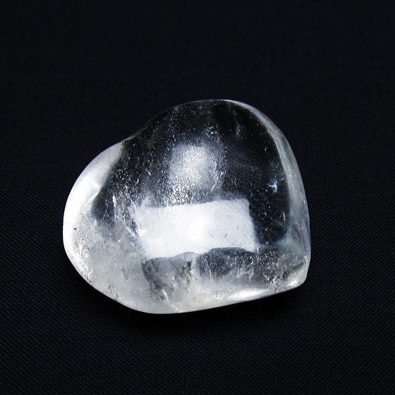 水晶 ハート置物 一点物 145-1435