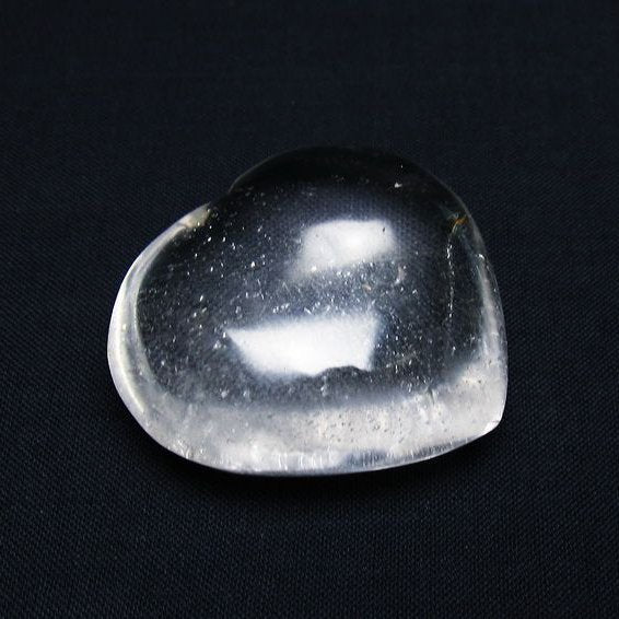 水晶 ハート置物 一点物 145-1450