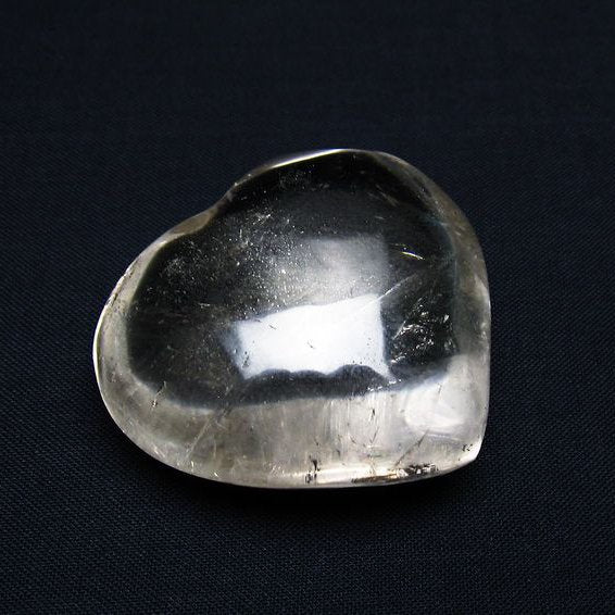 水晶 ハート置物 一点物 145-1453