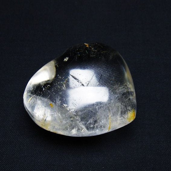 水晶 ハート置物 一点物 145-1504