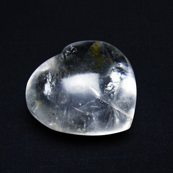 水晶 ハート置物 一点物 145-1507