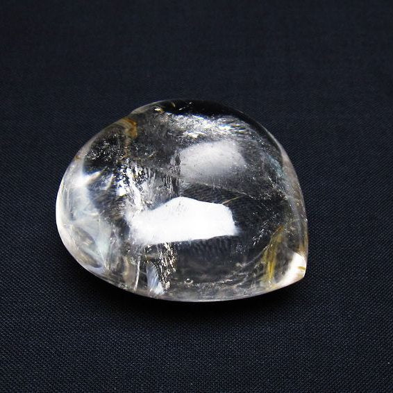 水晶 ハート置物 一点物 145-1508
