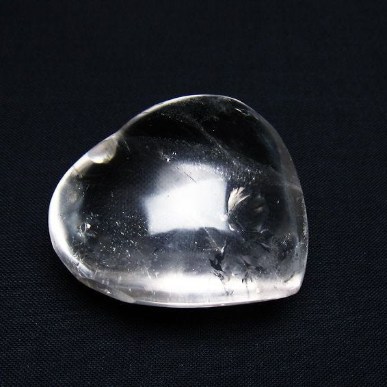 水晶 ハート置物 一点物 145-1512