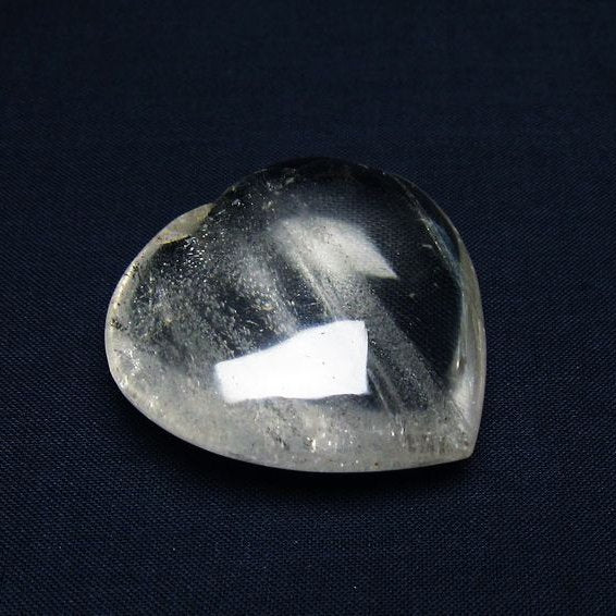 水晶 ハート置物 一点物 145-1513