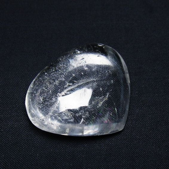 水晶 ハート置物 一点物 145-1522