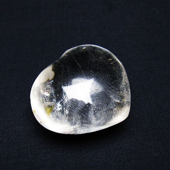 水晶 ハート置物 一点物 145-1537