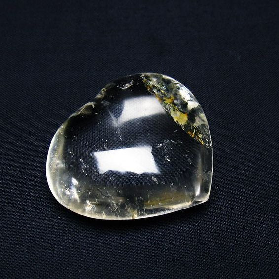 水晶 ハート置物 一点物 145-1560