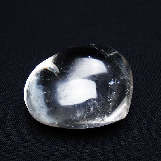 水晶 ハート置物 一点物 145-1578