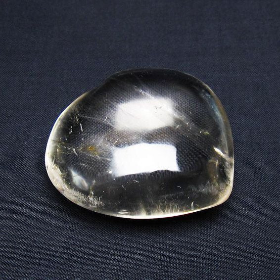 水晶 ハート置物 一点物 145-1589
