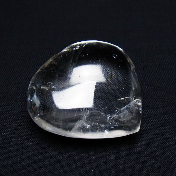 水晶 ハート置物 一点物 145-1604