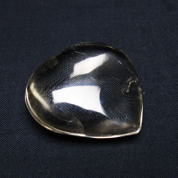 水晶 ハート置物 一点物 145-1621