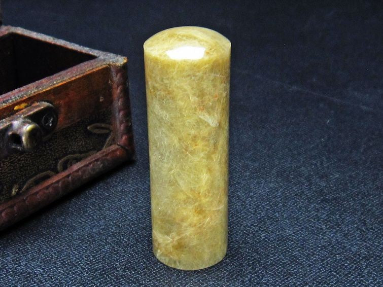 ルチルクォーツ 印材 20mm 一点物 147-10