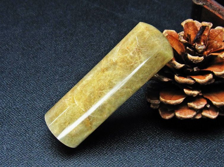 ルチルクォーツ 印材 20mm 一点物 147-10