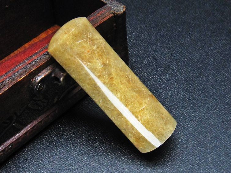 ルチルクォーツ 印材 20mm 一点物 147-10