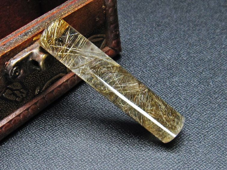 プラチナルチルクォーツ 印材 12mm 一点物 147-22