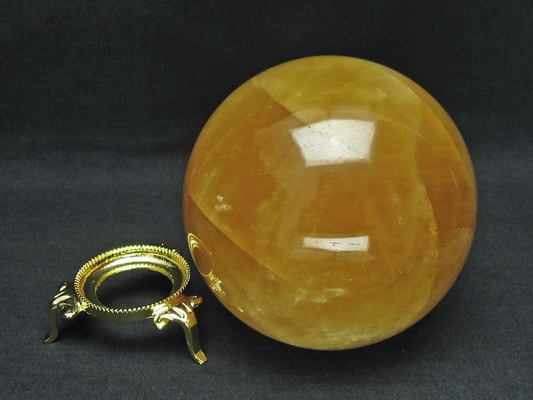 1.6Kg カルサイト 丸玉 スフィア 107mm 一点物 151-1474