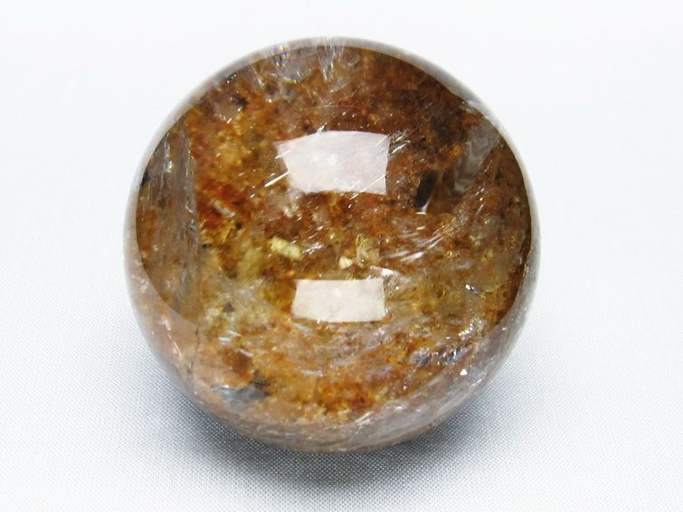 ガーデンクォーツ 丸玉 スフィア 水晶玉 60mm 一点物 151-2524
