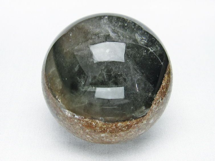 ガーデンクォーツ 丸玉 スフィア 水晶玉 62mm 一点物 151-2533
