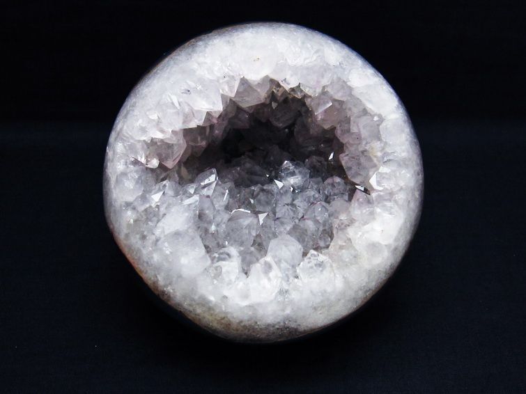 1.7Kg アゲート 笑口丸玉 ジオード 一点物 151-4354