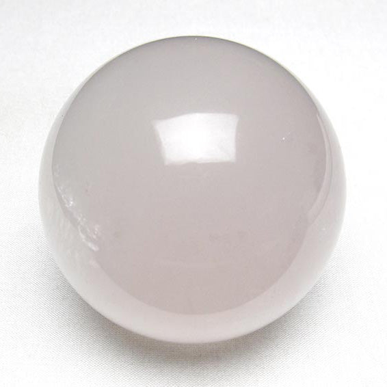 ミルキークォーツ 丸玉 76mm ピンク 一点物 151-5997
