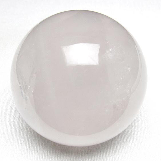 ミルキークォーツ 丸玉 75mm ピンク 一点物 151-5999