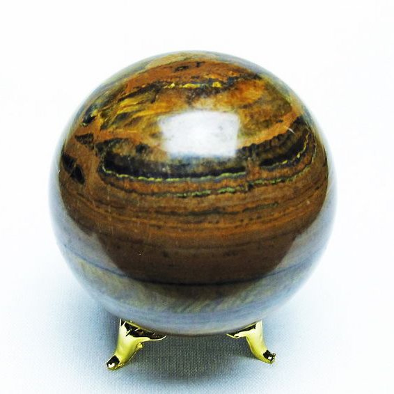 アイアンタイガーアイ 丸玉 55mm 一点物 151-7338
