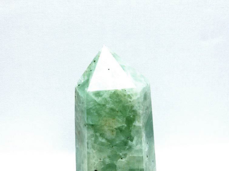 1.2Kg フローライト 原石 六角柱 蛍石 一点物 152-1518