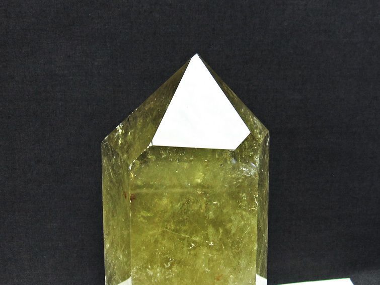 1.2Kg シトリン 六角柱 台座付属 一点物 152-1739
