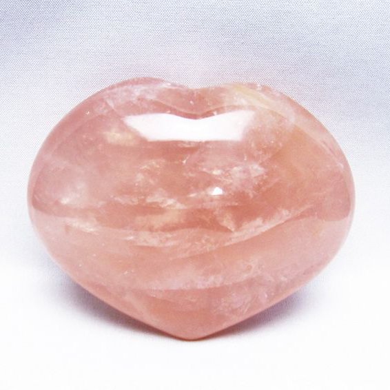 ローズクォーツ ハート 置物 一点物 155-517 – 天然石・パワーストーン