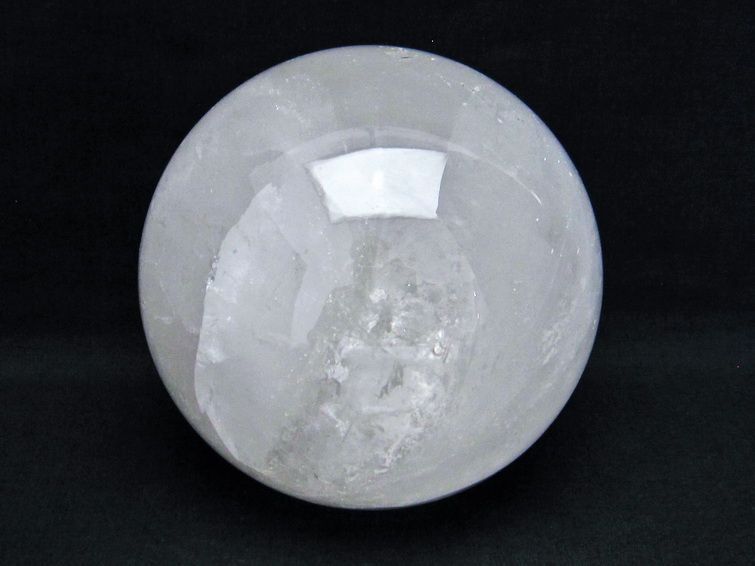 3.5Kg 水晶 丸玉 スフィア 137mm 一点物 161-360