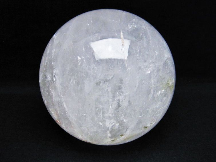 水晶玉 3Kg 水晶 丸玉 スフィア 虹入り 128mm 一点物 161-379