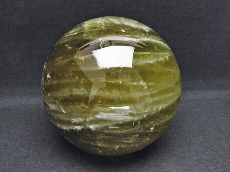 2.9Kg シトリン 丸玉 スフィア 130mm 一点物 161-410