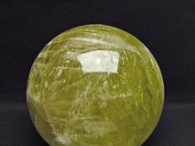 5.7Kg シトリン 丸玉 スフィア 159mm 一点物 161-429